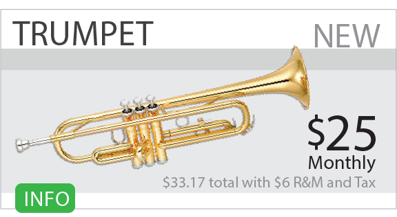 Rent to own trumpets
