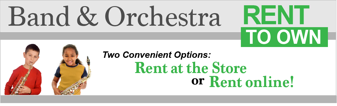 Rent to own band and orchestra instruments