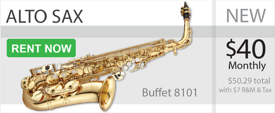 Alto Sax Rentals