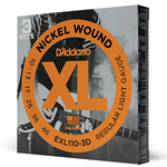 D'Addario EXL110-3D 10-46, 3 Sets