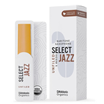 Rico Select Jazz Unfiled Bari Sax Reeds 2S 5pk