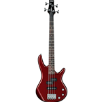 Ibanez Mikro Short Scale Bass Guitar Transparent Red