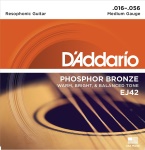 Resophonic Guitar Strings D'addario Phos Bronz