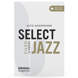 Select Jazz Organic Filed Alto Reeds 2 Med 10pk