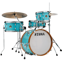 Tama Club Jam 4pc Drum Set Shell Pack Aqua Blue