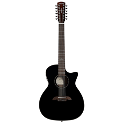 Alvarez AD70ce-12 12 String AC El Black