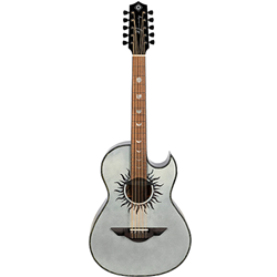 Bajo Quinto Ac/El Silver Sparkle w/Hard Case