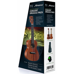 Alvarez RU22CP Concert Ukulele Pack