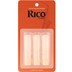 Rico Alto Sax Reeds 2.5 3pk Orange