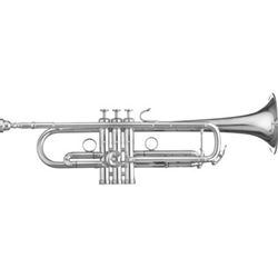 B&S MBX 3 Heritage Silver Trumpet