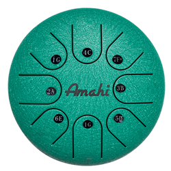 Amahi 6 inch Steel Tongue DrumsIncludes deluxe matching bag