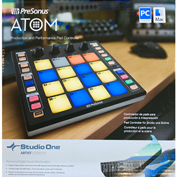 Presonus Atom Pad Controller with Studio One Software