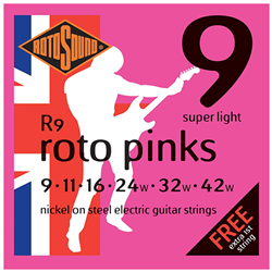 Strings EG 9 Super Light Roto Pink Rotosound