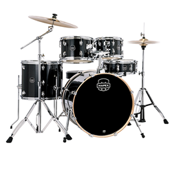 Mapex Venus 5 Piece Drum Set Complete Black Sparkle