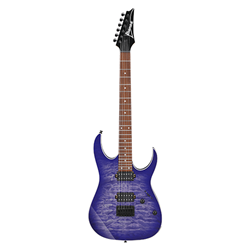 Ibanez RG421QM Electric Guitar Cerulean Blue Burst