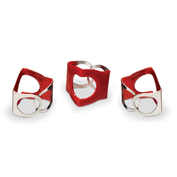 Pinch Clip Cymbal Fastener Red