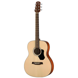 Walden O351E Orchestra Ac El Gloss Natural with Gig Bag