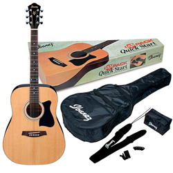 Ibanez 3/4 Acoustic Guitar Jampack