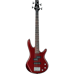 Ibanez Mikro Short Scale Bass Guitar Transparent Red