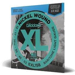 D'Addario EXL158 13-62 Barintone Guitar Strings